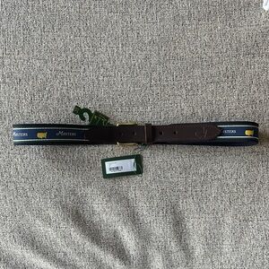 Vineyard Vines x Masters Navy and Brown Belt